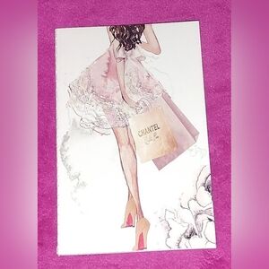 Handmade Woman Shopping Designer Travel Pocket Size 16 Page Notebook Journal